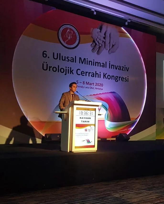 6. Ulusal Minimal İnvaziv Ürolojik Cerrahi Kongresi — Konuşmacı
