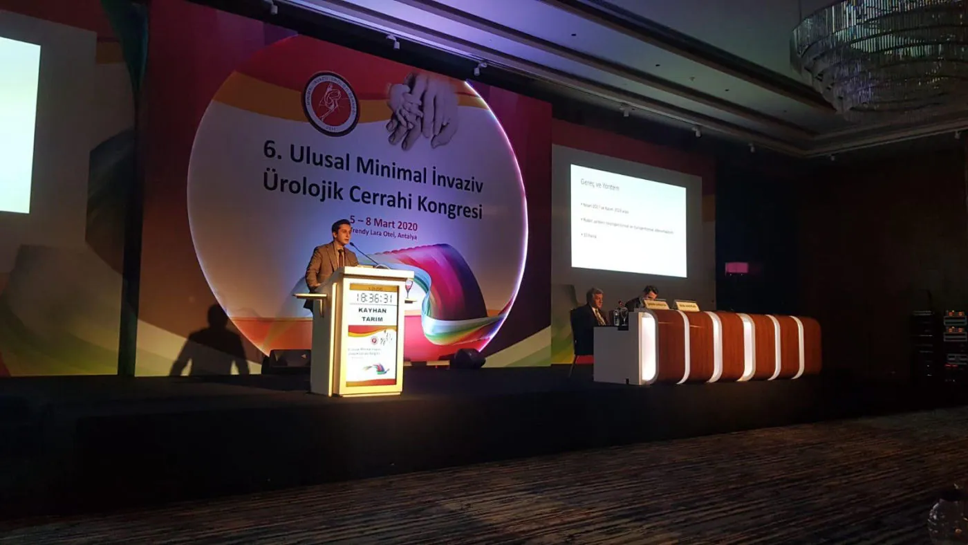 6. Ulusal Minimal İnvaziv Ürolojik Cerrahi Kongresi — Konuşmacı